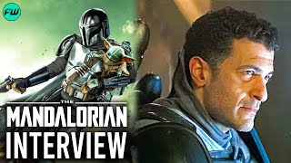 Simon Kassianides Talks The Mandalorian Star Wars Favorite Films amp More  FandomWire Interview [upl. by Ennayt]