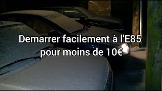 Démarrage facile à lethanol E85 en hiver pour moins de 10€ [upl. by Christean]