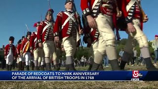 Why Redcoats were marching on the Boston Common [upl. by Ttreve]