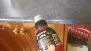 How to open a powerade if the cap is to tight [upl. by Garner712]