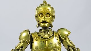 Bandai Star Wars Movie Realization Honyaku Karakuri C3PO [upl. by Albertine690]