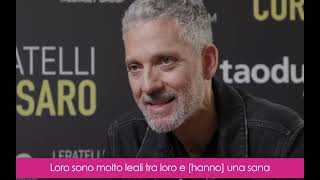 I Fratelli Corsaro intervista a Giuseppe Fiorello e Paolo Briguglia [upl. by Ahsinyt550]