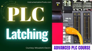 PLC Latching and Unlatching Circuit  Function and Ladder Logic [upl. by Analad]