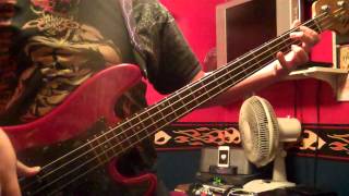 The Winery Dogs  Time Machine bass cover [upl. by Ennyletak]