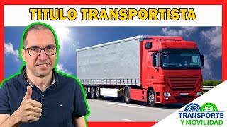 ✅ El MEJOR método para APROBAR el TITULO de TRANSPORTISTA 🚛 [upl. by Acirat]