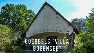 Goebbels Villa Bogensee Waldhof am Bogensee [upl. by Fine]