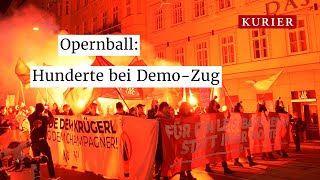 quotEat the Richquot DemoZug gegen den Opernball [upl. by Nye]