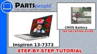 Dell Inspiron 137373 P83G001 CMOS Battery HowTo Video Tutorial [upl. by Vescuso]