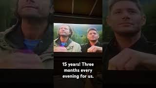 Supernatural 15 years of filming three months of fun 🫡💪 [upl. by Karlen246]