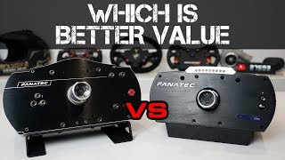 REVIEW  FANATEC ClubSport Wheel Base 25 vs CSL Elite 11   PS4  WHICH IS BETTER VALUE [upl. by Kelbee]