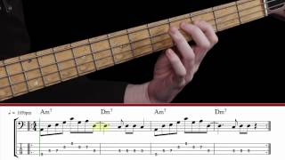 Learn Bass  Using Pentatonic Scales [upl. by Chenay]