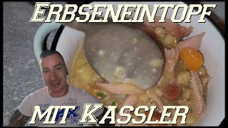 Erbseneintopf mit Kassler nach Familien Rezept kochen [upl. by Blasius]