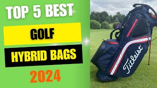 Top 5 Best Golf Hybrid Bags Review 2024 [upl. by Etteuqal]