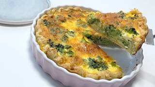 Broccoli Quiche maken  VEGA Broccolitaart [upl. by Hsot317]