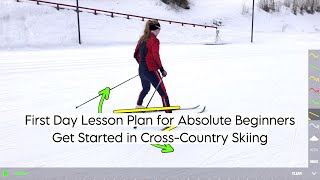 Beginner Cross Country Ski Lesson [upl. by Akener99]