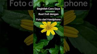 Beginilah Cara Saya Buat Duit dengan Foto dari Handphone shutterstock tutorial nature flowers [upl. by Nojed]