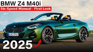 2025 BMW Z4 M40i SixSpeed Manual  First Look  SWID [upl. by Odoric303]