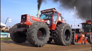 Tractorpulling Boerensport klasse  Trekkertrek Familiedag Dirksland 2019 [upl. by Mathilde]