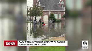 Saratoga Springs residents cleaning up after intense storms damage basements [upl. by Pauly504]