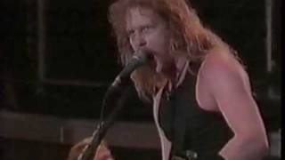 19910928 Metallica  Harvester of Sorrow Live in Moscow [upl. by Marinna]