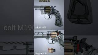 Chiappa Rhino vs Colt M1909 [upl. by Zetnod]