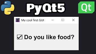 Python PyQt5 CHECKBOXES are easy ✅ [upl. by Darra432]