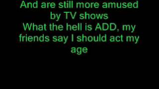 Blink 182 Whats my age again lyrics [upl. by Avner]