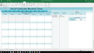 Dynamic Appointment Scheduler  Calendar Monthly View [upl. by Acsecnarf325]