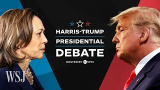 Full Debate Harris vs Trump in 2024 ABC News Presidential Debate  WSJ [upl. by Haneen]