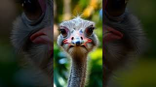 Ostrich Shot ostrich bird birdspecies ostrich sounds nature wildlife shorts ytshorts [upl. by Asli]