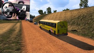 Uma Jornada de Ônibus Inesquecível  Mapa BR Brasil no ETS 2 [upl. by Arracot100]