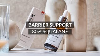 80 Squalane Serum to inhibit loss of hydration increase skin suppleness SKIN functional [upl. by Najed]