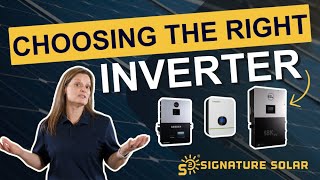 Choosing the Right Inverter for Your Energy Needs An InDepth Comparison [upl. by Ecyned]