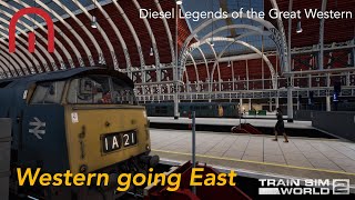 Train Sim World 2  Western Going East  Diesel Legends of the Great Western [upl. by Aihtebat887]