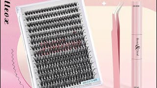 DIY Eyelash Cluster Extension Kit eyelashes eyelashcluster beauty makeup [upl. by Noseimaj]