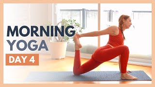 DAY 4 REMEMBER  10 min Morning Yoga Stretch  Flexible Body Yoga Challenge [upl. by Hiro]