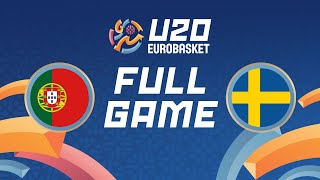 Group Phase  Portugal v Sweden  Full Basketball Game  FIBA U20 Womens EuroBasket 2024 [upl. by Aicilaana]