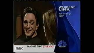 Weakest Link NBC Split Screen Credits [upl. by Oiceladni]