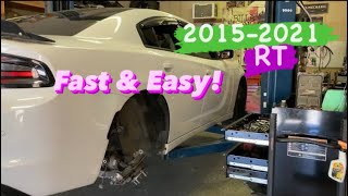 How To Replace CV AXLES on a DODGE CHARGER 20152021 FAST AND EASY [upl. by Eilla]