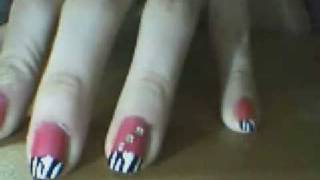 TUTORIAL NAIL ART  come mettere gli strass per unghie senza colla [upl. by Enomyar]