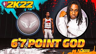 67 POINT G0DS ARE BACK BEST NBA 2k22 CURRENT GEN BUILD [upl. by Neelra]