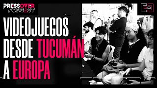 KARATE KID argentino y videojuegos de Tucumán a Europa  Press Over Podcast [upl. by Inez]