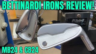 Bettinardi MB24 amp CB24 Iron Review Forged and Milled Irons [upl. by Dent]