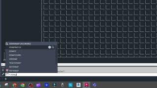 Autocad  OSNAPHATCH Accrochage aux hachures [upl. by Chapnick]