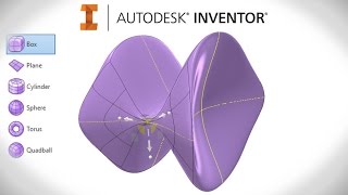 Freeform Modelling Tutorial  Autodesk Inventor [upl. by Urbani985]