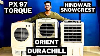 Bajaj PX97 Torque⚡️VS⚡️Orient Electric DuraChill⚡️VS⚡️HIndware SnowCrest⚡️ [upl. by Wes]