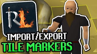 How to Import and Export Tile Markers in Runelite OSRS [upl. by Aliak]