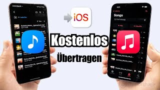 2 KOSTENLOSE Methoden Musik von Android auf iPhone übertragen 2024 [upl. by Linea]