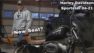 Saddlemen step up unbox and install for Harley Davidson Sportster [upl. by Nayarb]