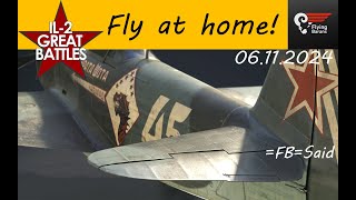 IL2 Sturmovik Fly at home [upl. by Kayley]